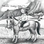 「旅」ってファンタジー。鉛筆で乗馬の絵を描きました。
